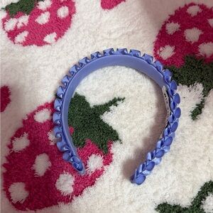 Eugenia Kim Lavender Satin Headband Ruffle New purple